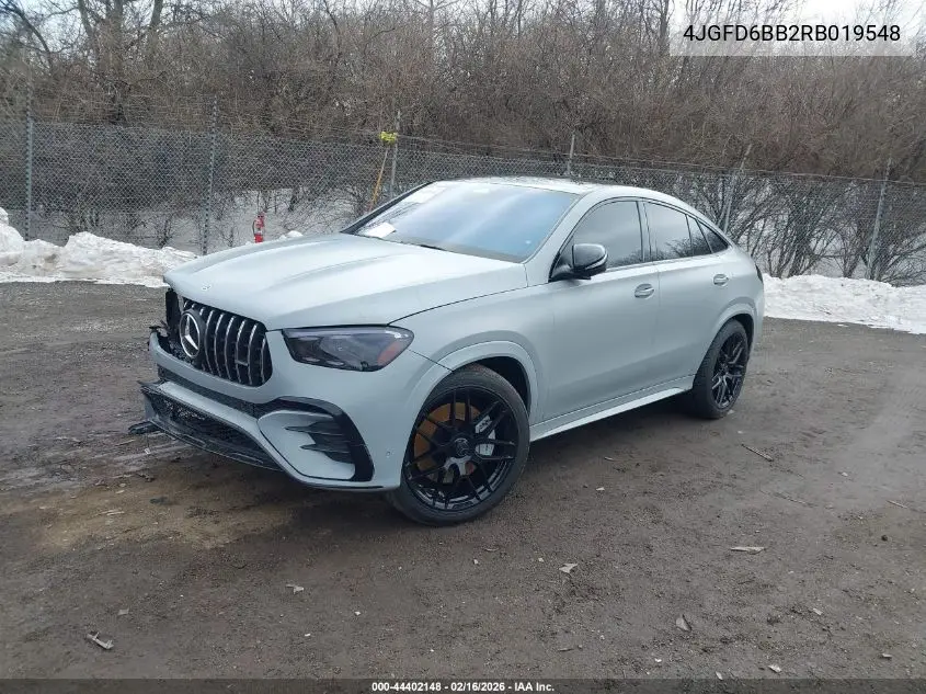 2024 Mercedes-Benz Amg Gle 53 Coupe 4Matic+ VIN: 4JGFD6BB2RB019548 Lot: 44402148
