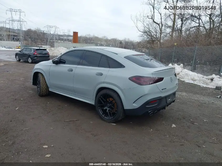 2024 Mercedes-Benz Amg Gle 53 Coupe 4Matic+ VIN: 4JGFD6BB2RB019548 Lot: 44402148