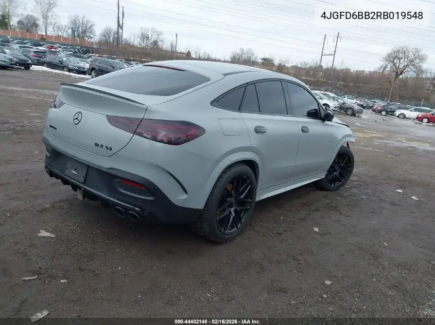 2024 Mercedes-Benz Amg Gle 53 Coupe 4Matic+ VIN: 4JGFD6BB2RB019548 Lot: 44402148