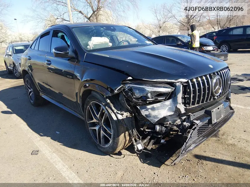 2024 Mercedes-Benz Amg Gle 53 Coupe 4Matic+ VIN: 4JGFD6BBXRB062096 Lot: 44816610