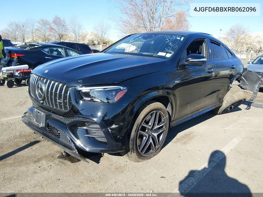 2024 Mercedes-Benz Amg Gle 53 Coupe 4Matic+ VIN: 4JGFD6BBXRB062096 Lot: 44816610