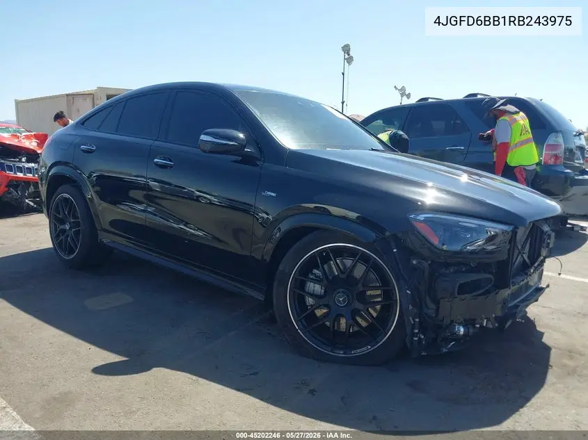 2024 Mercedes-Benz Amg Gle 53 Coupe 4Matic+ VIN: 4JGFD6BB1RB243975 Lot: 45202246