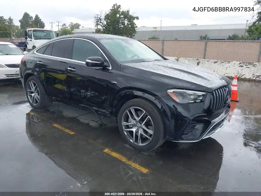 2024 Mercedes-Benz Amg Gle 53 Coupe 4Matic+ VIN: 4JGFD6BB8RA997834 Lot: 45212598