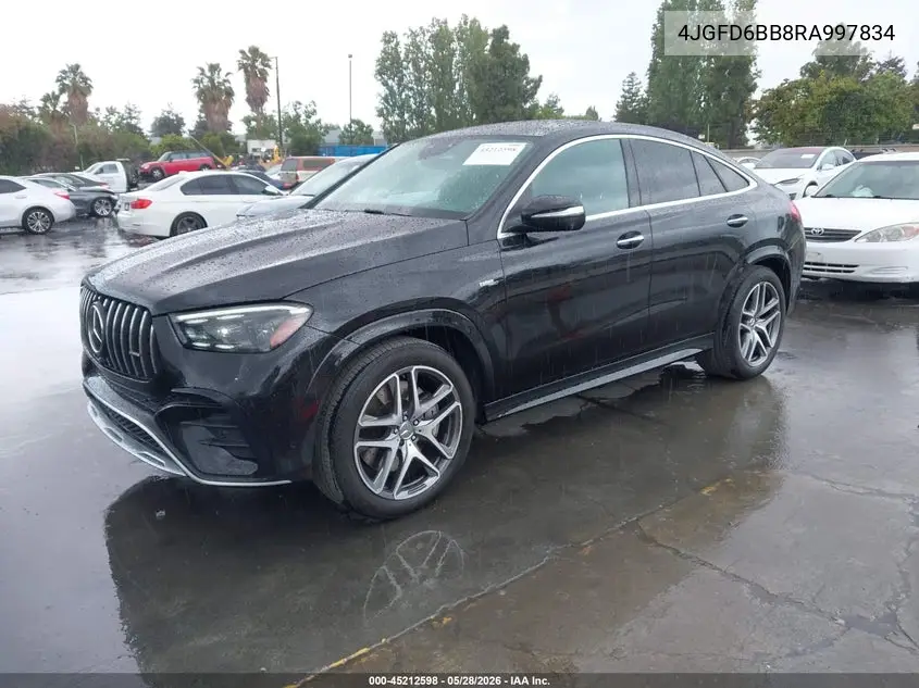 2024 Mercedes-Benz Amg Gle 53 Coupe 4Matic+ VIN: 4JGFD6BB8RA997834 Lot: 45212598