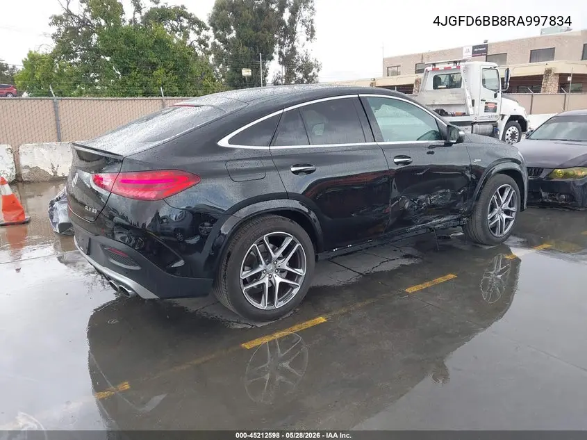 2024 Mercedes-Benz Amg Gle 53 Coupe 4Matic+ VIN: 4JGFD6BB8RA997834 Lot: 45212598
