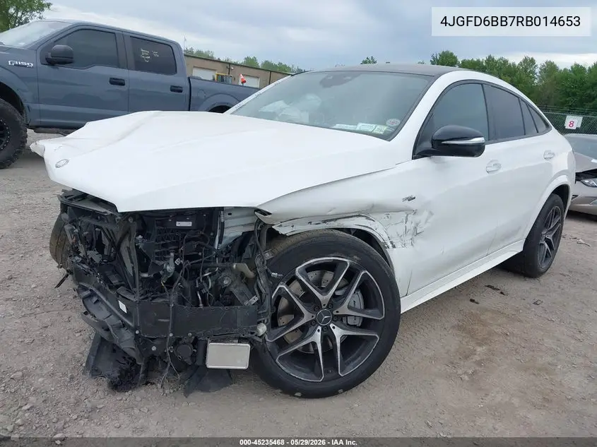 2024 Mercedes-Benz Amg Gle 53 Coupe 4Matic+ VIN: 4JGFD6BB7RB014653 Lot: 45235468