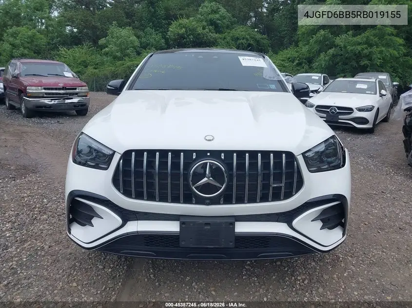 2024 Mercedes-Benz Amg Gle 53 Coupe 4Matic+ VIN: 4JGFD6BB5RB019155 Lot: 45387245