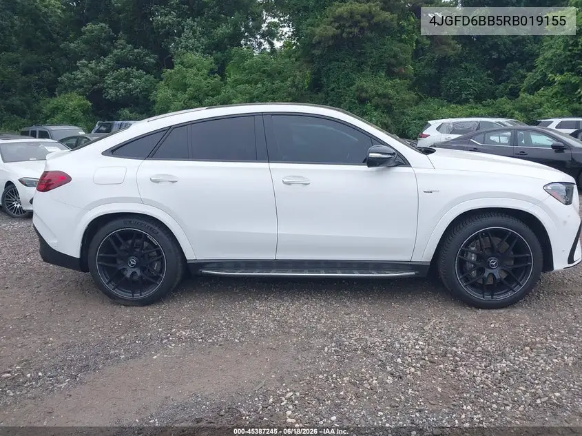 2024 Mercedes-Benz Amg Gle 53 Coupe 4Matic+ VIN: 4JGFD6BB5RB019155 Lot: 45387245