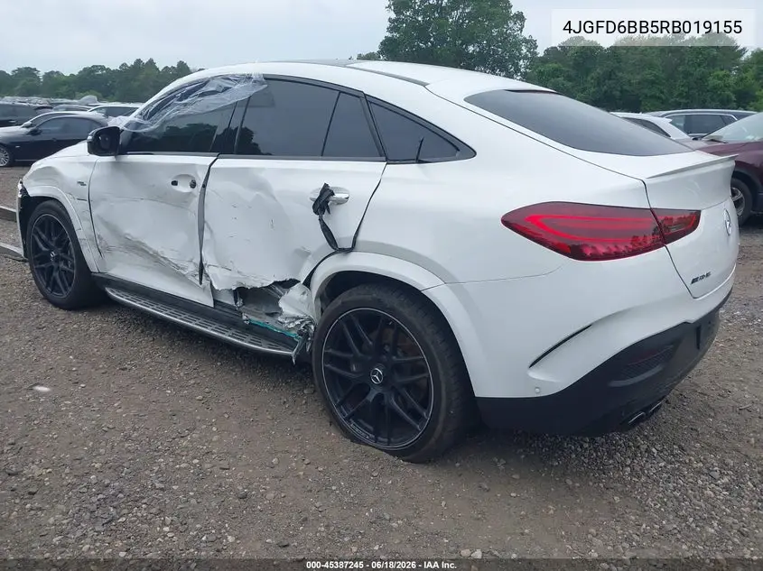 2024 Mercedes-Benz Amg Gle 53 Coupe 4Matic+ VIN: 4JGFD6BB5RB019155 Lot: 45387245