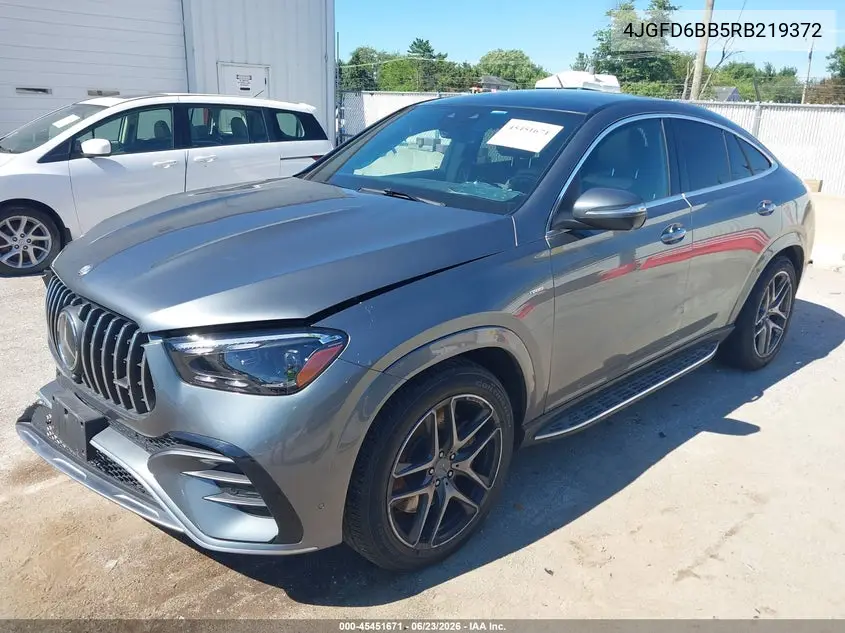 2024 Mercedes-Benz Amg Gle 53 Coupe 4Matic+ VIN: 4JGFD6BB5RB219372 Lot: 45451671