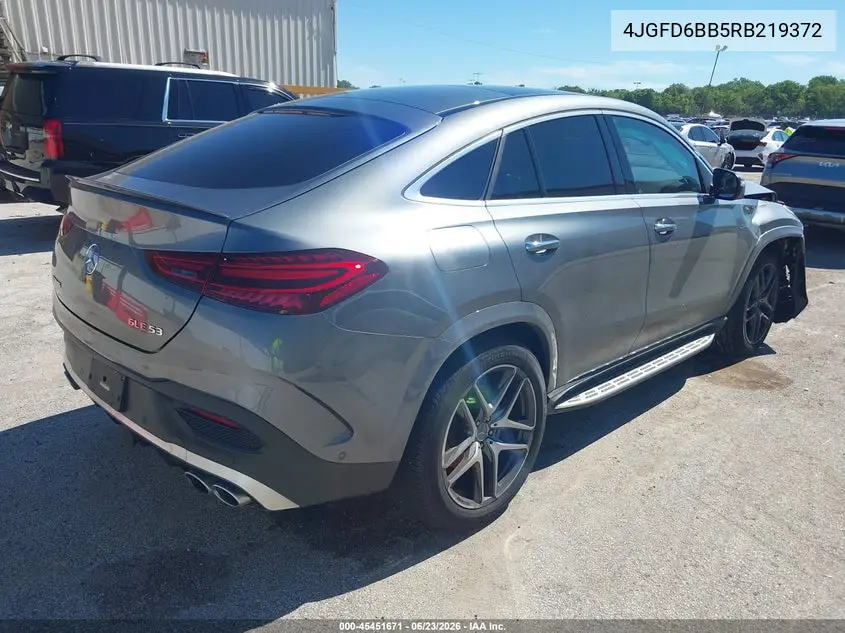 2024 Mercedes-Benz Amg Gle 53 Coupe 4Matic+ VIN: 4JGFD6BB5RB219372 Lot: 45451671