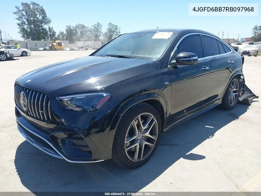2024 Mercedes-Benz Amg Gle 53 Coupe 4Matic+ VIN: 4JGFD6BB7RB097968 Lot: 45544475