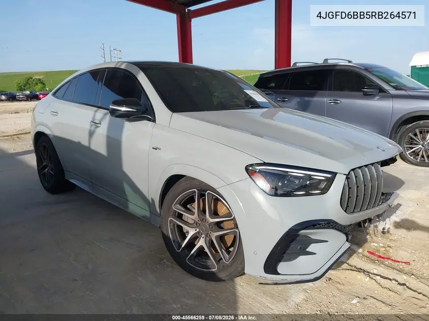 2024 Mercedes-Benz Amg Gle 53 Coupe 4Matic+ VIN: 4JGFD6BB5RB264571 Lot: 45566259