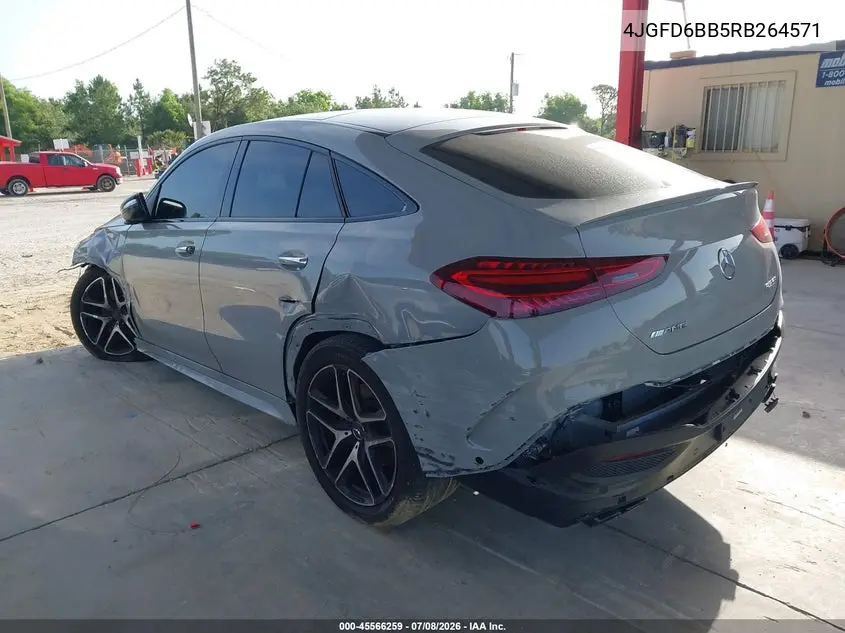 2024 Mercedes-Benz Amg Gle 53 Coupe 4Matic+ VIN: 4JGFD6BB5RB264571 Lot: 45566259