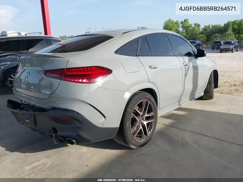 2024 Mercedes-Benz Amg Gle 53 Coupe 4Matic+ VIN: 4JGFD6BB5RB264571 Lot: 45566259
