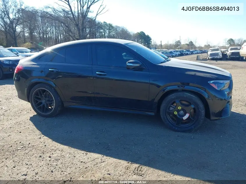 2025 Mercedes-Benz Amg Gle 53 Coupe 4Matic+ VIN: 4JGFD6BB6SB494013 Lot: 44787736