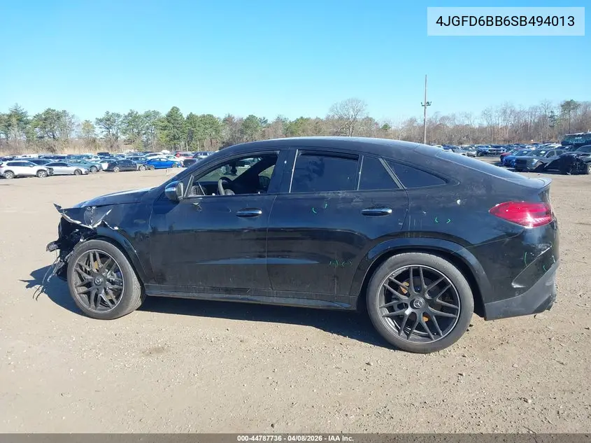 2025 Mercedes-Benz Amg Gle 53 Coupe 4Matic+ VIN: 4JGFD6BB6SB494013 Lot: 44787736