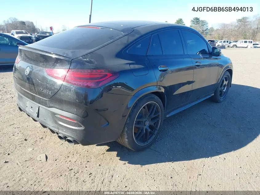 2025 Mercedes-Benz Amg Gle 53 Coupe 4Matic+ VIN: 4JGFD6BB6SB494013 Lot: 44787736