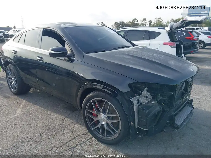 2025 Mercedes-Benz Amg Gle 63 Coupe S 4Matic+ VIN: 4JGFD8KB2SB284214 Lot: 44889031