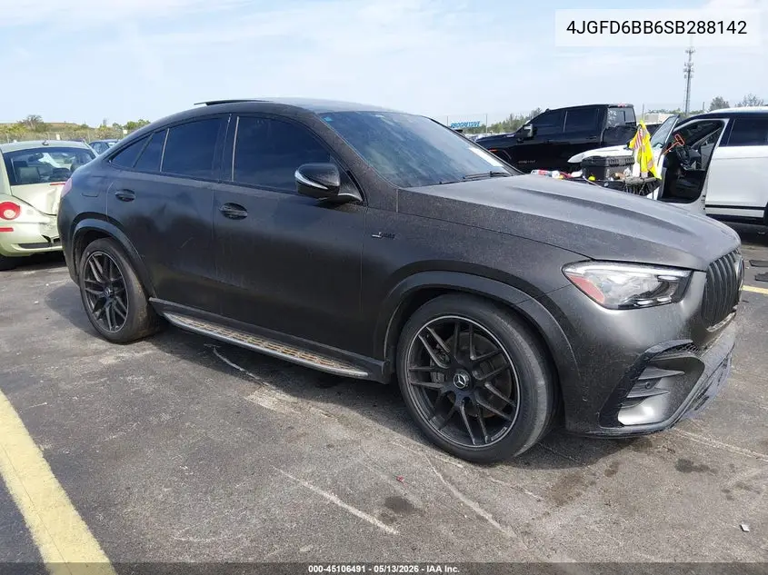 2025 Mercedes-Benz Amg Gle 53 Coupe 4Matic+ VIN: 4JGFD6BB6SB288142 Lot: 45106491