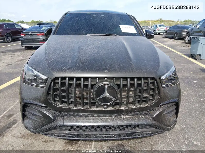 2025 Mercedes-Benz Amg Gle 53 Coupe 4Matic+ VIN: 4JGFD6BB6SB288142 Lot: 45106491
