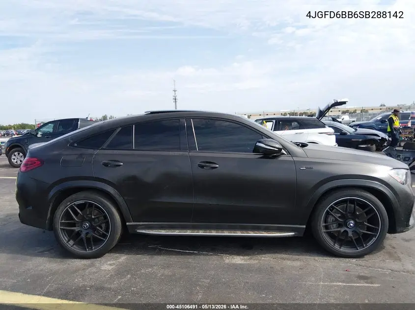 2025 Mercedes-Benz Amg Gle 53 Coupe 4Matic+ VIN: 4JGFD6BB6SB288142 Lot: 45106491