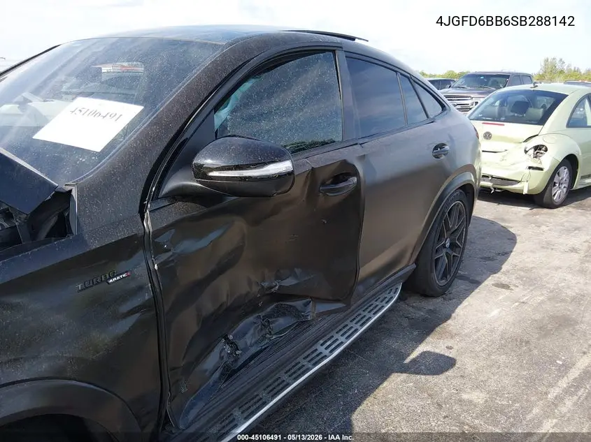 2025 Mercedes-Benz Amg Gle 53 Coupe 4Matic+ VIN: 4JGFD6BB6SB288142 Lot: 45106491