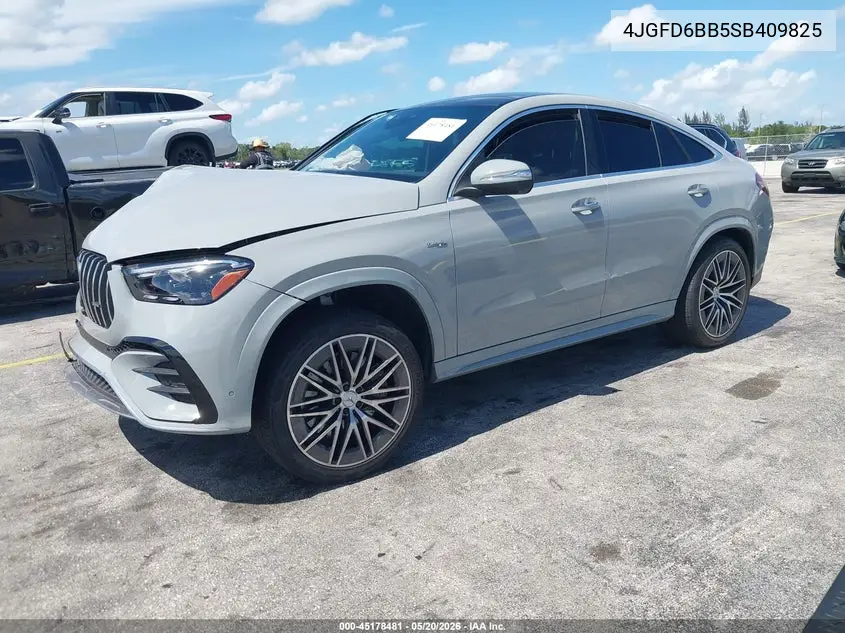 2025 Mercedes-Benz Amg Gle 53 Coupe 4Matic+ VIN: 4JGFD6BB5SB409825 Lot: 45178481