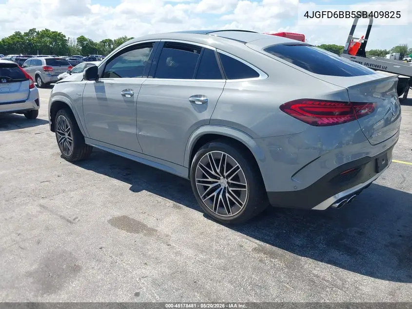 2025 Mercedes-Benz Amg Gle 53 Coupe 4Matic+ VIN: 4JGFD6BB5SB409825 Lot: 45178481