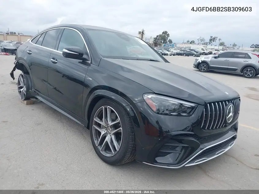 2025 Mercedes-Benz Amg Gle 53 Coupe 4Matic+ VIN: 4JGFD6BB2SB309603 Lot: 45211485