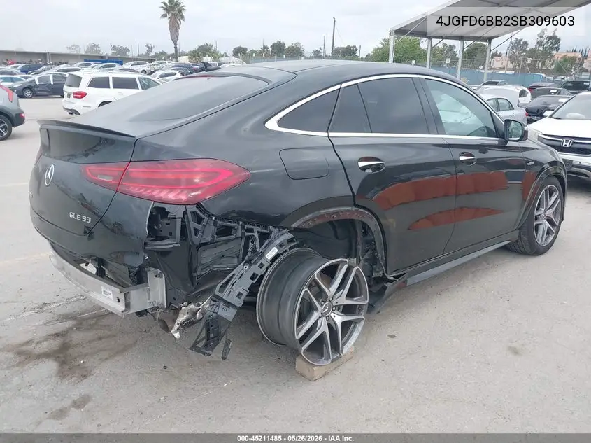 2025 Mercedes-Benz Amg Gle 53 Coupe 4Matic+ VIN: 4JGFD6BB2SB309603 Lot: 45211485