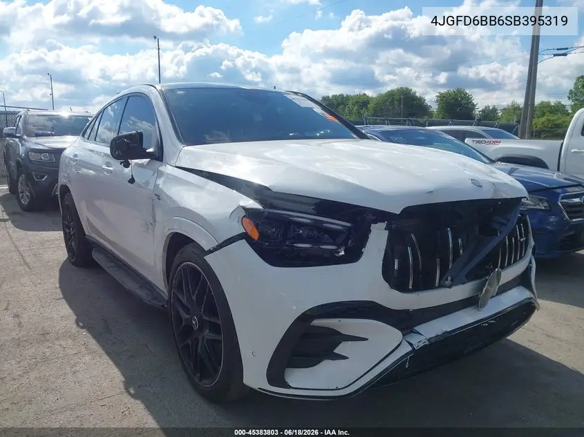 2025 Mercedes-Benz Amg Gle 53 Coupe 4Matic+ VIN: 4JGFD6BB6SB395319 Lot: 45383803