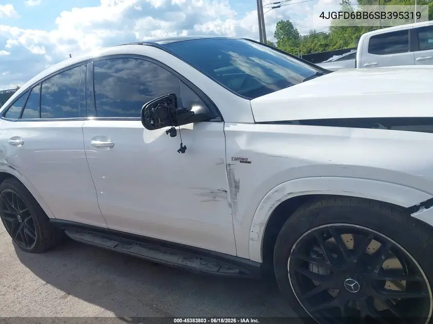 2025 Mercedes-Benz Amg Gle 53 Coupe 4Matic+ VIN: 4JGFD6BB6SB395319 Lot: 45383803