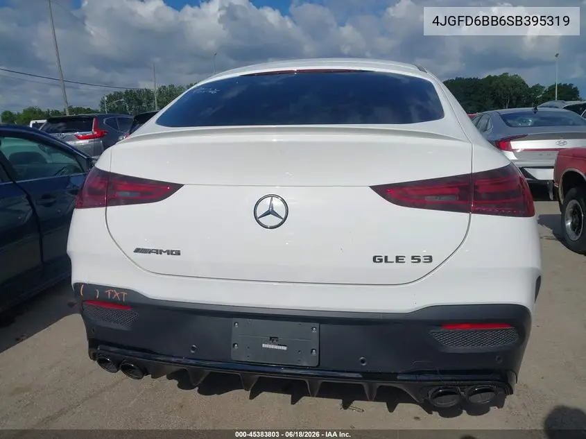 2025 Mercedes-Benz Amg Gle 53 Coupe 4Matic+ VIN: 4JGFD6BB6SB395319 Lot: 45383803