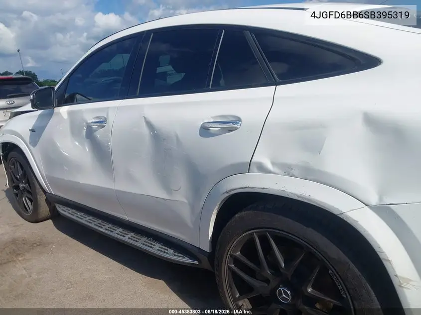 2025 Mercedes-Benz Amg Gle 53 Coupe 4Matic+ VIN: 4JGFD6BB6SB395319 Lot: 45383803