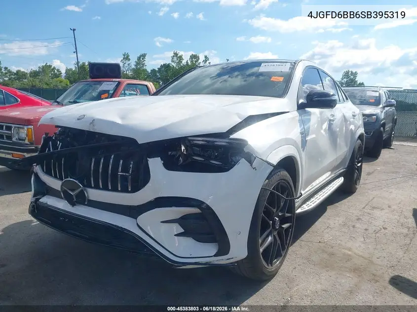 2025 Mercedes-Benz Amg Gle 53 Coupe 4Matic+ VIN: 4JGFD6BB6SB395319 Lot: 45383803