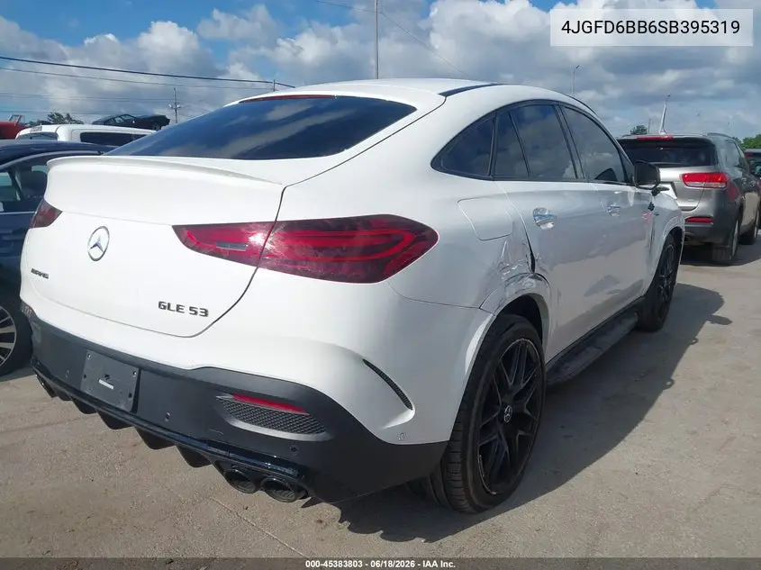 2025 Mercedes-Benz Amg Gle 53 Coupe 4Matic+ VIN: 4JGFD6BB6SB395319 Lot: 45383803