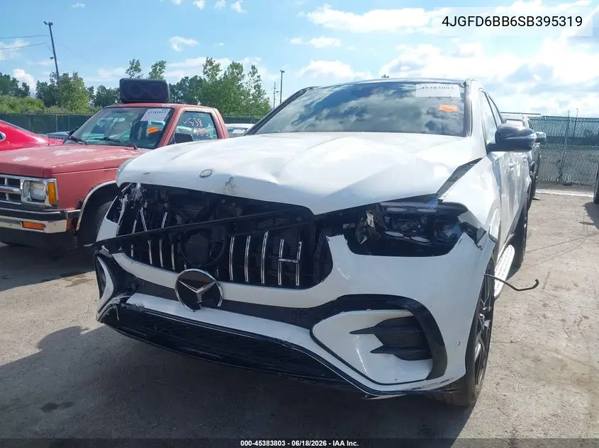 2025 Mercedes-Benz Amg Gle 53 Coupe 4Matic+ VIN: 4JGFD6BB6SB395319 Lot: 45383803