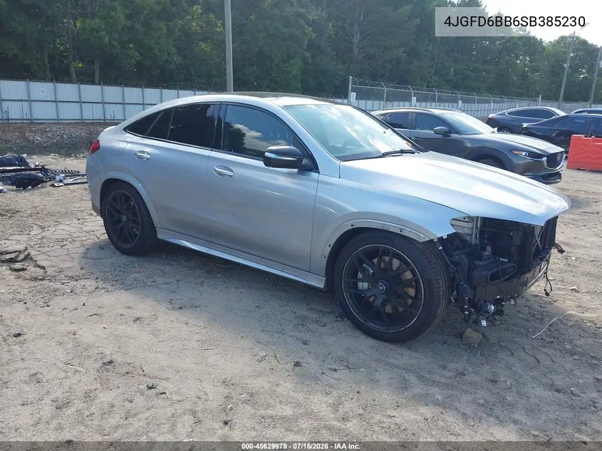 2025 Mercedes-Benz Amg Gle 53 Coupe 4Matic+ VIN: 4JGFD6BB6SB385230 Lot: 45629979