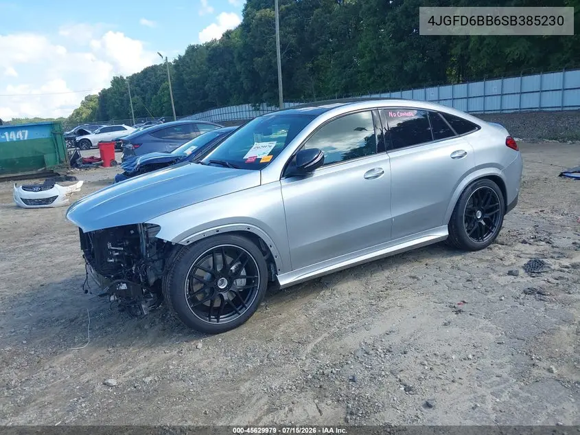 2025 Mercedes-Benz Amg Gle 53 Coupe 4Matic+ VIN: 4JGFD6BB6SB385230 Lot: 45629979