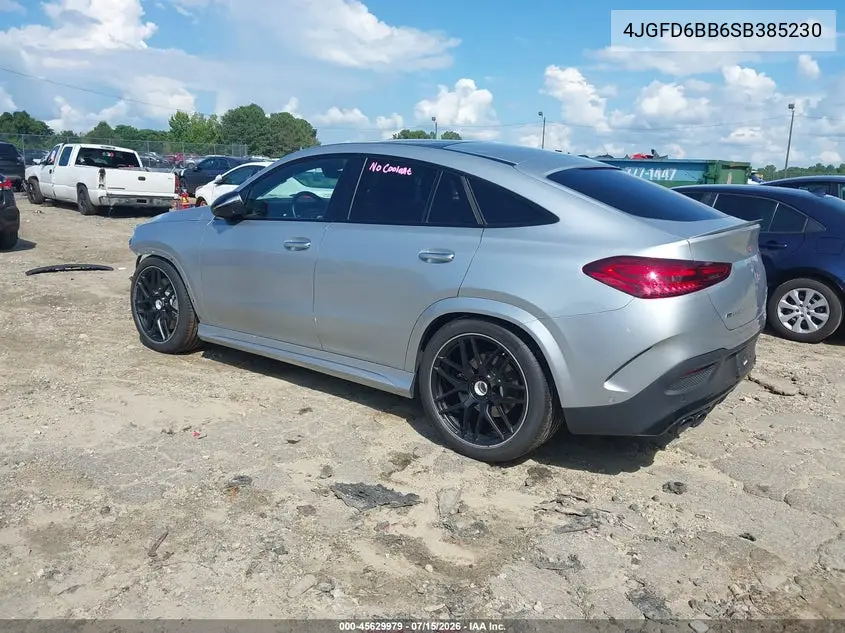 2025 Mercedes-Benz Amg Gle 53 Coupe 4Matic+ VIN: 4JGFD6BB6SB385230 Lot: 45629979