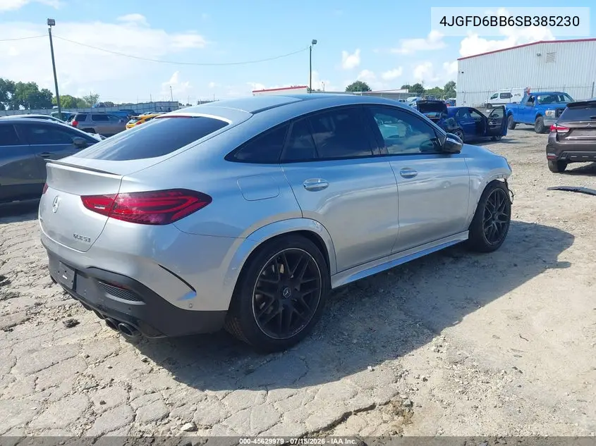 2025 Mercedes-Benz Amg Gle 53 Coupe 4Matic+ VIN: 4JGFD6BB6SB385230 Lot: 45629979