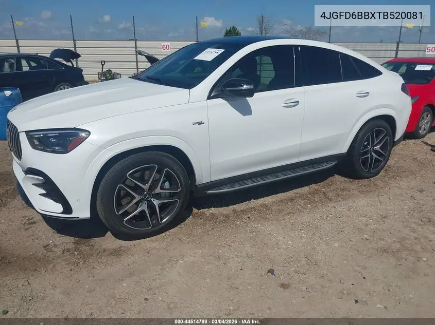 2026 Mercedes-Benz Amg Gle 53 Coupe 4Matic+ VIN: 4JGFD6BBXTB520081 Lot: 44514798