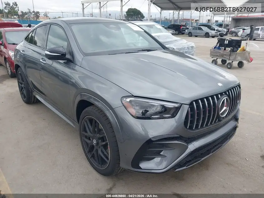 2026 Mercedes-Benz Amg Gle 53 Coupe 4Matic+ VIN: 4JGFD6BB2TB627027 Lot: 44926660