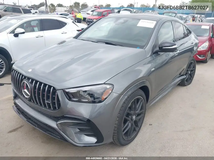 2026 Mercedes-Benz Amg Gle 53 Coupe 4Matic+ VIN: 4JGFD6BB2TB627027 Lot: 44926660