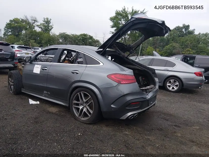 2026 Mercedes-Benz Amg Gle 53 Coupe 4Matic+ VIN: 4JGFD6BB6TB593545 Lot: 45488962
