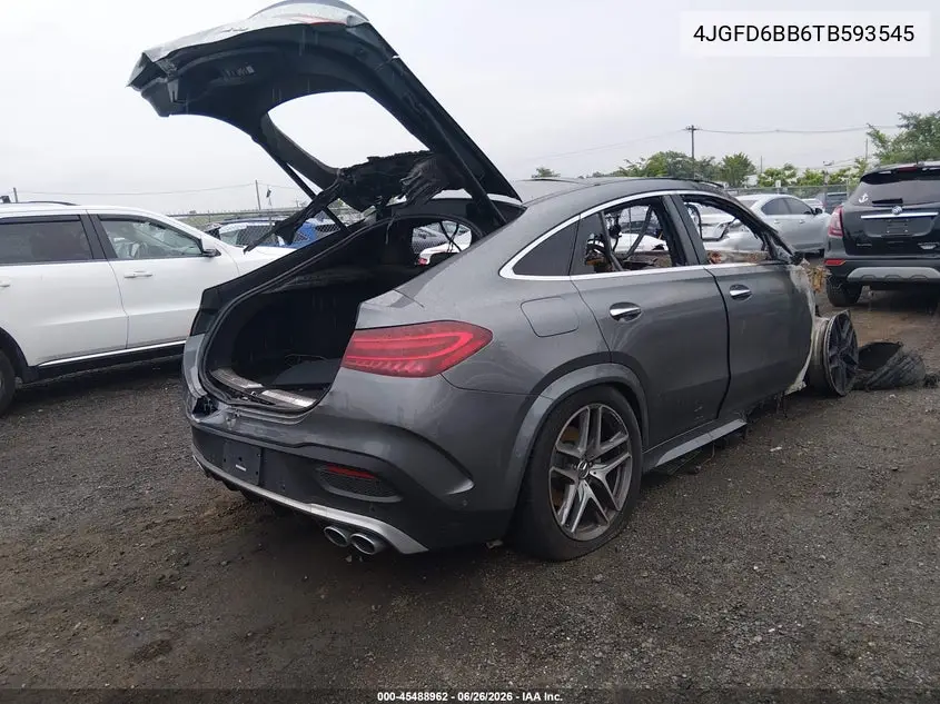 2026 Mercedes-Benz Amg Gle 53 Coupe 4Matic+ VIN: 4JGFD6BB6TB593545 Lot: 45488962