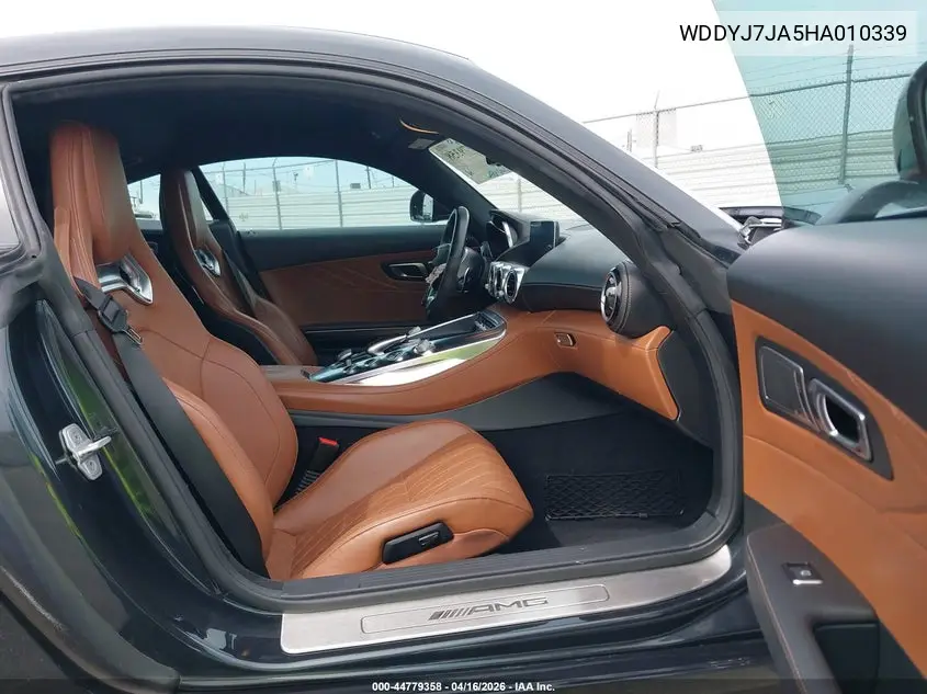 2017 Mercedes-Benz Amg Gt S VIN: WDDYJ7JA5HA010339 Lot: 44779358