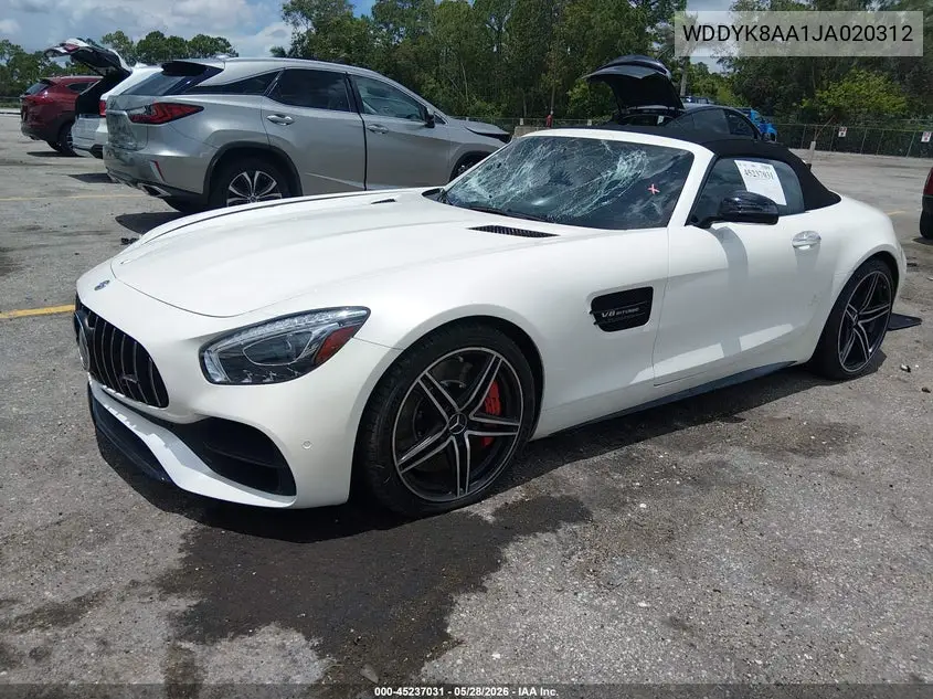 2018 Mercedes-Benz Amg Gt C VIN: WDDYK8AA1JA020312 Lot: 45237031