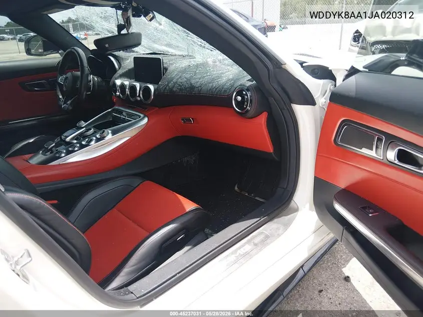 2018 Mercedes-Benz Amg Gt C VIN: WDDYK8AA1JA020312 Lot: 45237031